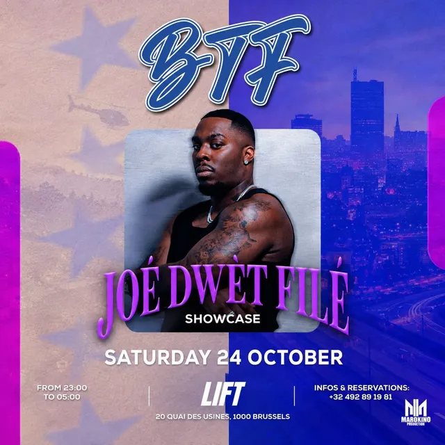 24 OCTOBRE - LIFT x SHOWCASE JOÉ DWÈT FILÉ