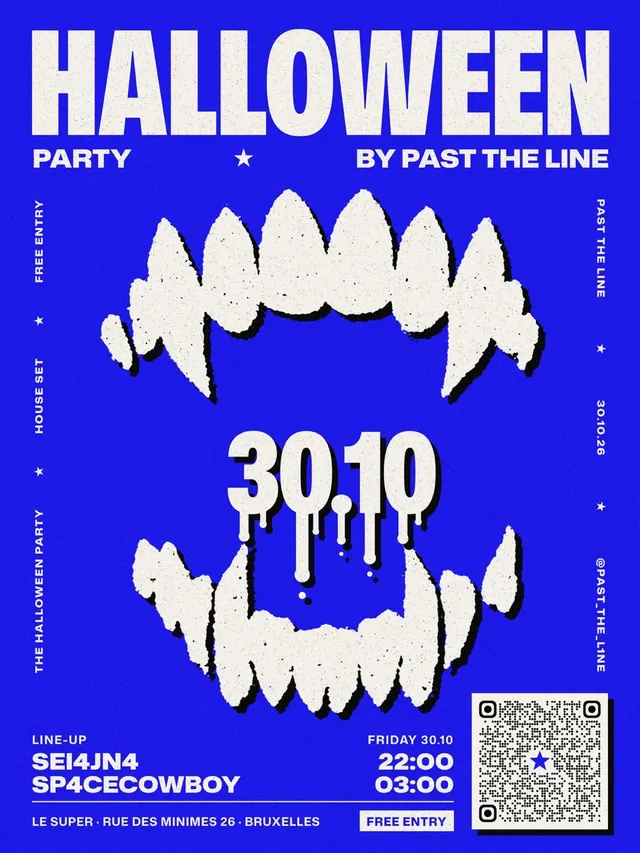 HALLOWEEN PARTY BY PAST THE LINE
