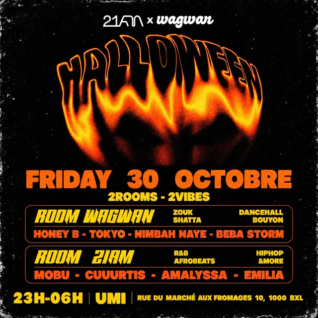 21AM x WAGWAN : Halloween Edition