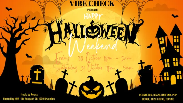 VIBE CHECK presents: Halloweekend