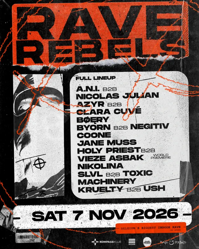 KOMPASS presents RAVE REBELS XXL WEEKENDER (SAT)